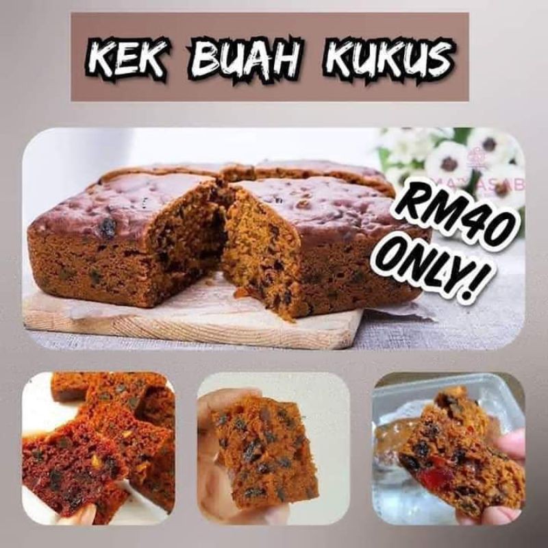 Mamasab kek kukus buah yum yum 🍰 Kek Buah Kukus 🍰Apa yang best 