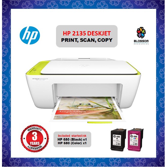 Hp 2135 Hp 2336 Deskjet Ink Advantage All In One Printer Print Scan Copy Shopee Malaysia 1382