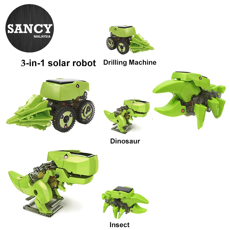 solar robot dinosaur