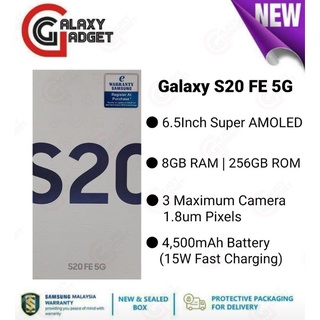 SAMSUNG GALAXY S20 FE 5G(ORIGINAL BY SAMSUNG MALAYSIA)