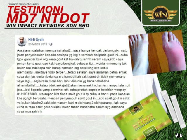 Md7 Ntdot Penawar Semulajadi 2 Kotak Shopee Malaysia