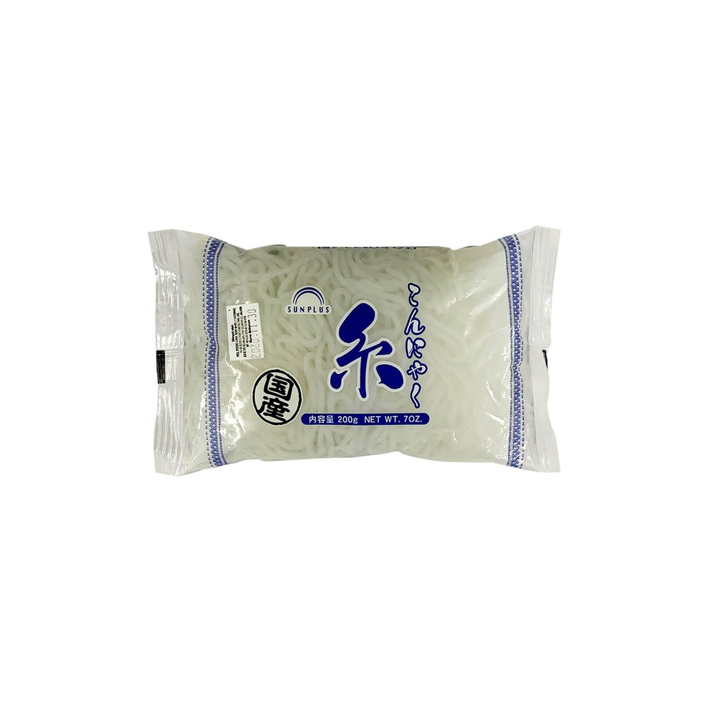 [ZERO CARB YAM NOODLES] Sunplus Shirataki Konjac Noodles 200g Ito