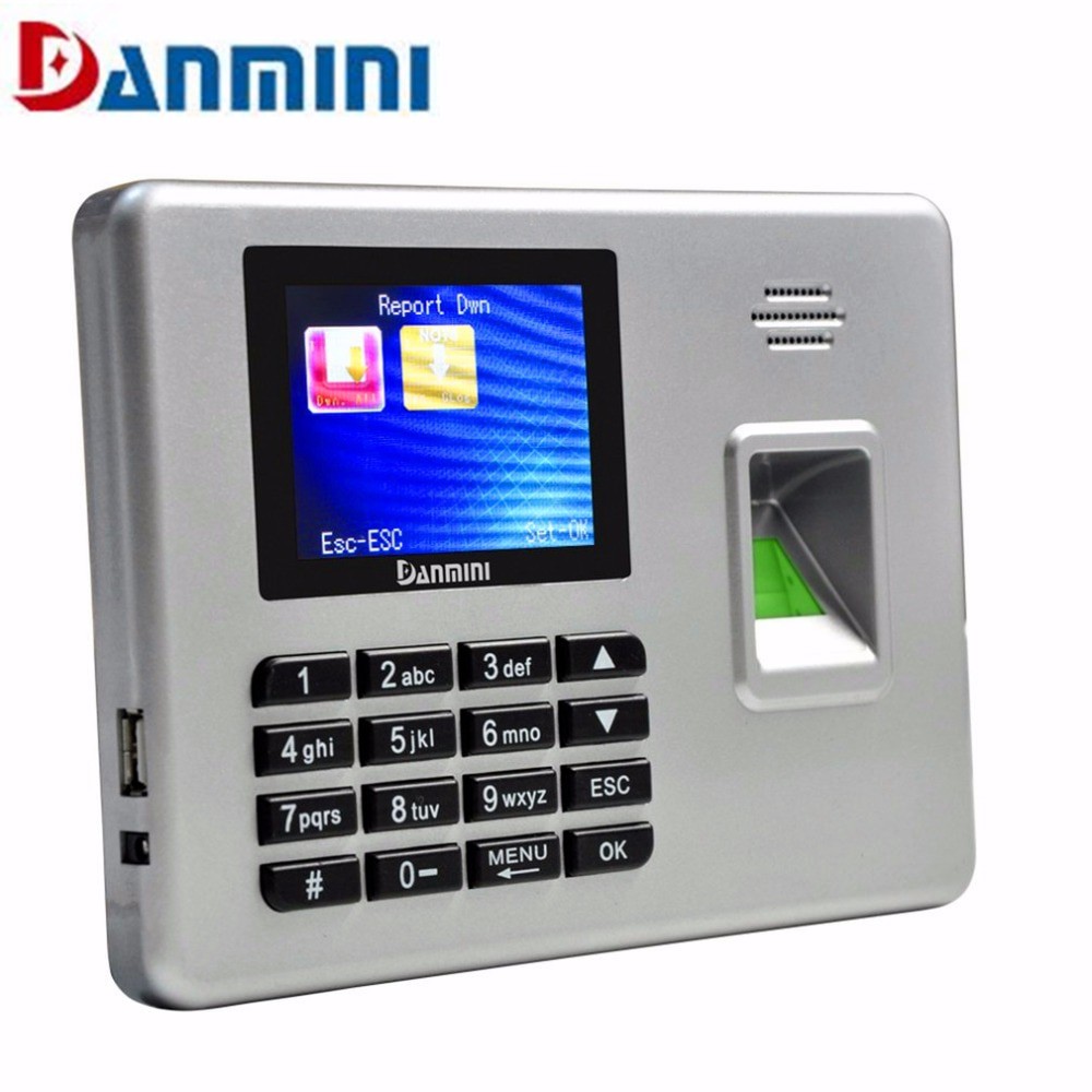Danmini A3 Sliver Fingerprint Reader Biometric Door Lock With