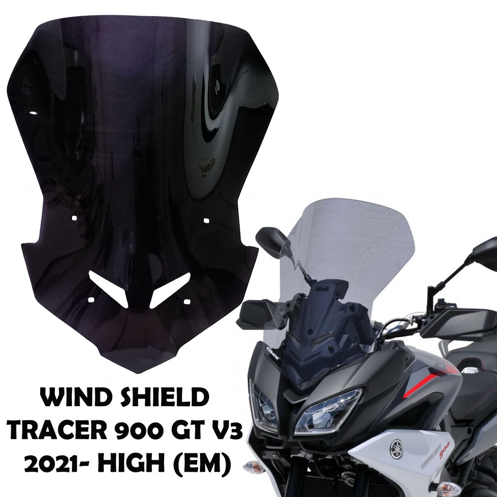 Windshield Visor Yamaha Tracer 900 GT V3 (2021) High (EM) Shopee