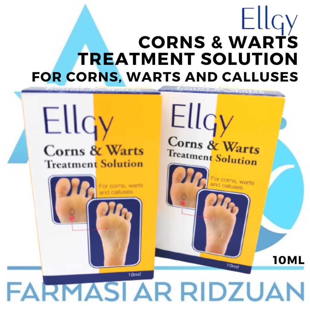 Ellgy Corns & Warts Treatment Solution 10ml Shopee Malaysia
