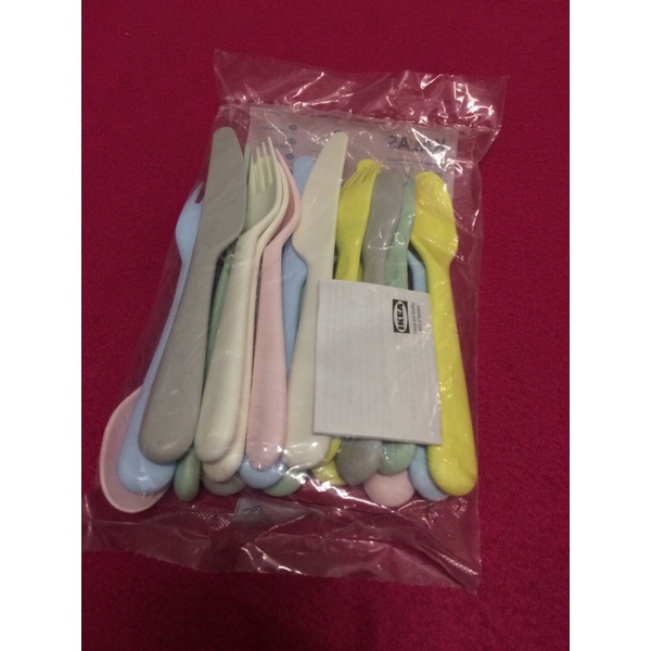 IKEA 8-Piece Baby Spoon Set - BPA-Free Plastic Spoons For Kids, Picnics & Beach 8 thumbnail image