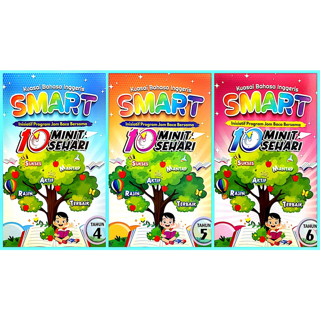 [ Pascal ] Kuasai Bahasa Inggeris Smart Inisiatif Program Jom Baca Bersama 10 Minit Sehari Buku Rujukan