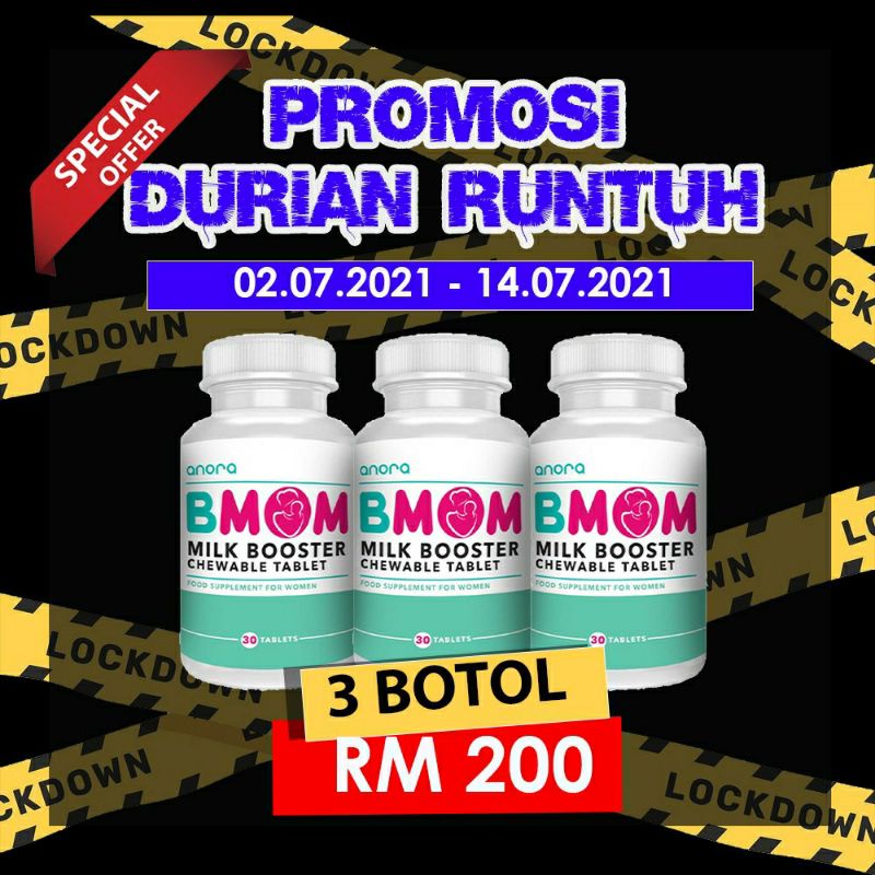 Bmom Milkbooster 3 Rm200 With Freegift