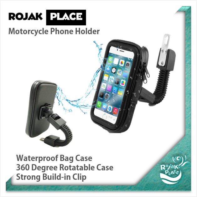 motorbike phone holder waterproof