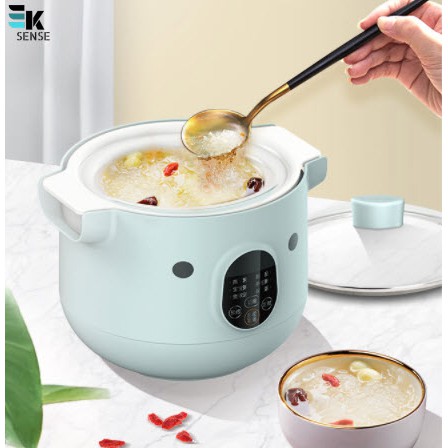 Joyoung D-10Z1 Koala Electric Slow Cooker Ceramic Stew Pot Porridge Dessert Soup Pot 1L