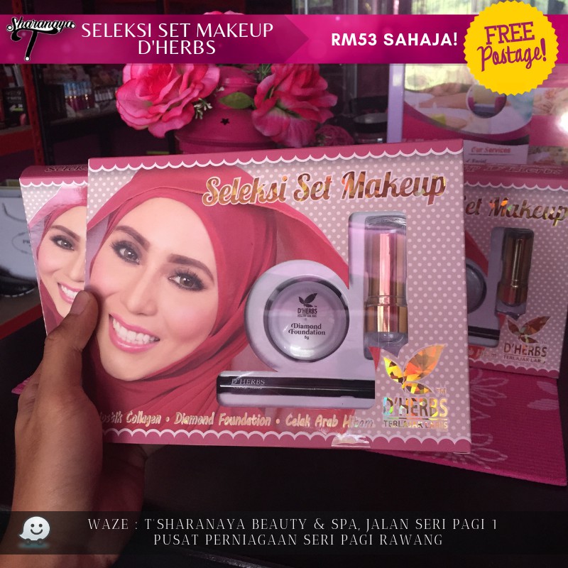 Seleksi Set Makeup D Herbs Shopee Malaysia