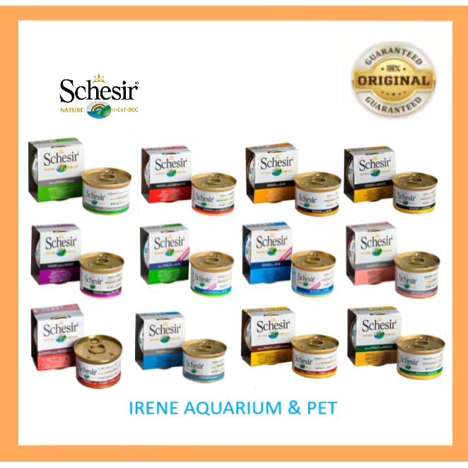 Schesir Cat Food Assorted Flavours 85g Shopee Malaysia
