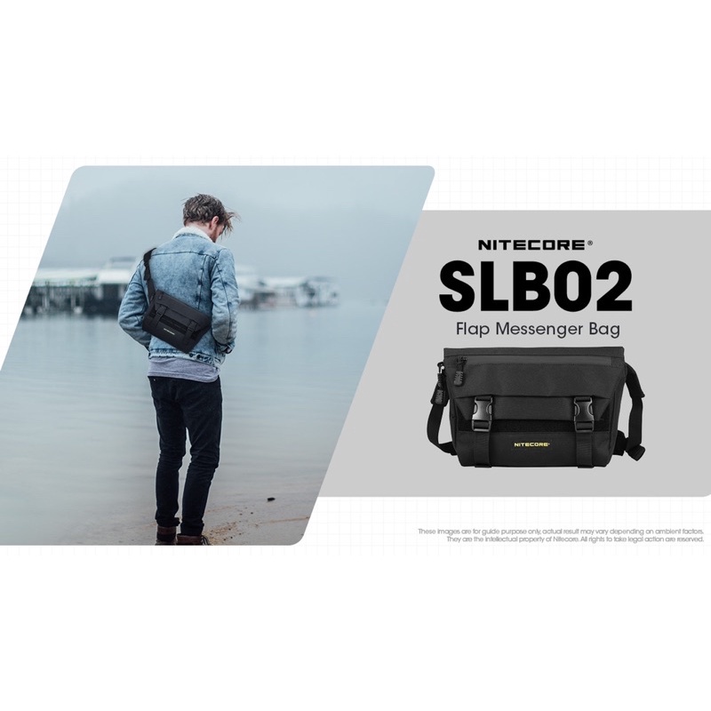 Nitecore SLB02 Flap Messenger Bag Shopee Malaysia