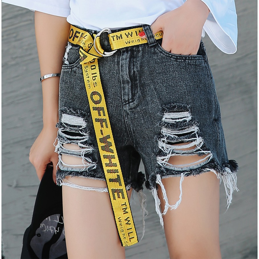 Off-White Belt Unisex Fashion Long Belt | Shopee Malaysia