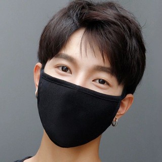 Pelitup muka kain 3 layer Cotton mask washable can be use Again 棉布口罩