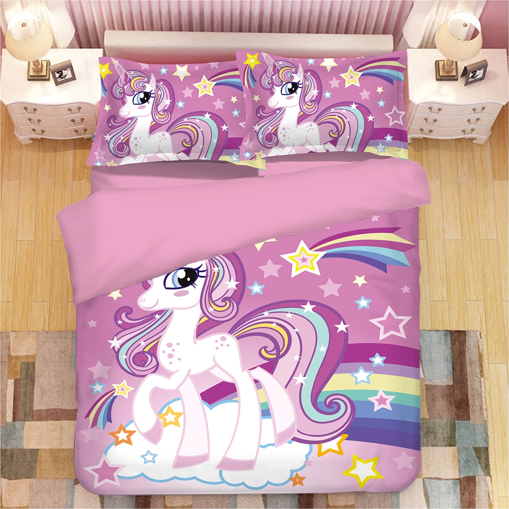 girls unicorn bed