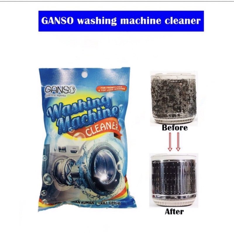 🇲🇾 200g Washing Machine Cleaner Ganso Front Load Or Top Load Drum Washer | Serbuk Cuci Mesin Basuh