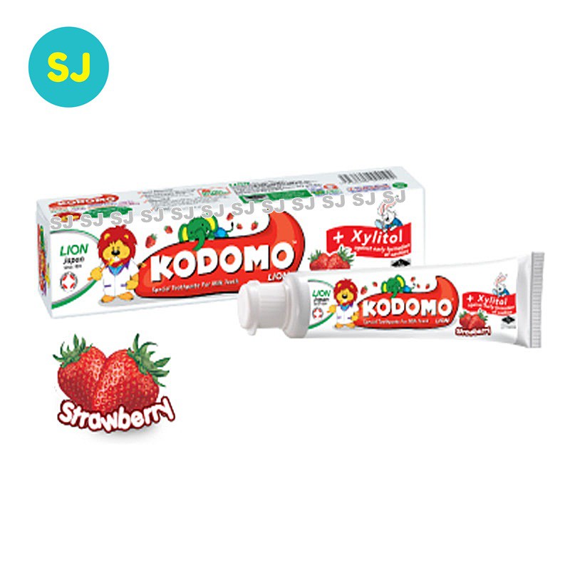 kodomo lion toothpaste