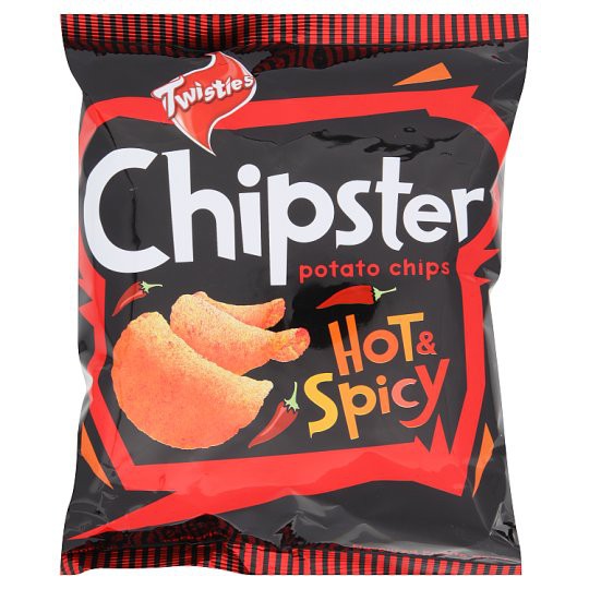 TWISTIES CHIPSTER HOT & SPICY POTATO CHIPS 60GRMS | Shopee Malaysia