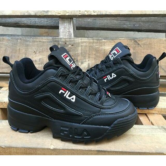 fila disruptor 2 all black