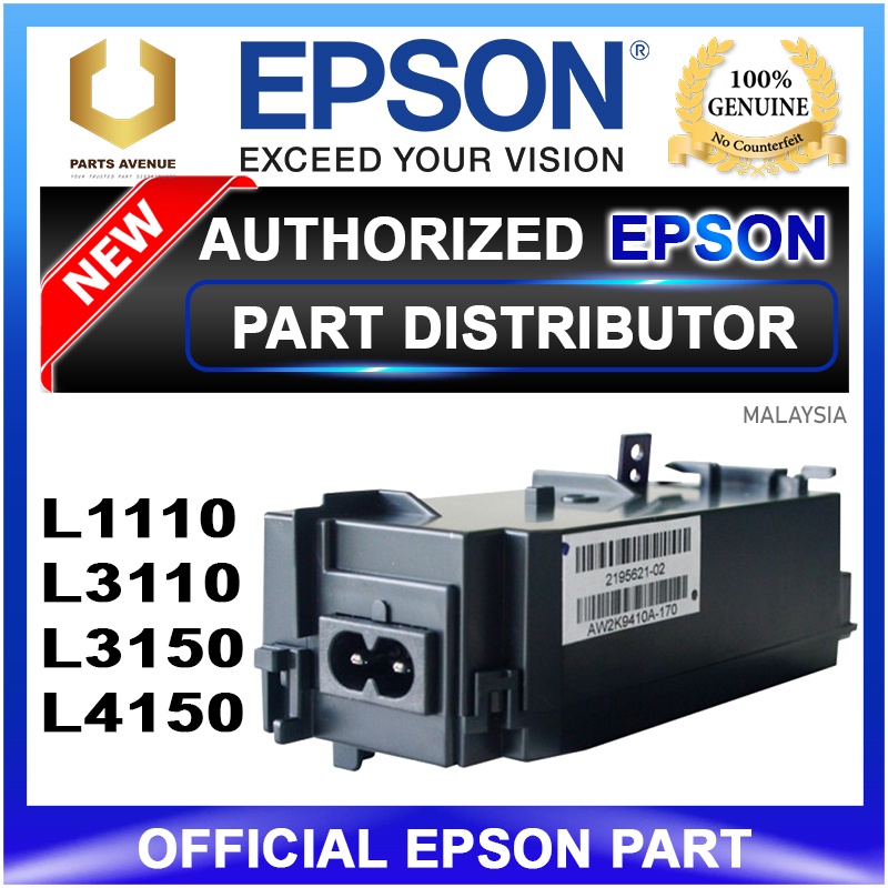OFFICIAL EPSON Power Supply Unit L1110 L3110 L3150 L4150 L4160 Power