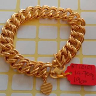 Gold Rantai Tangan Emas 916 Coco Sajat Shopee Malaysia