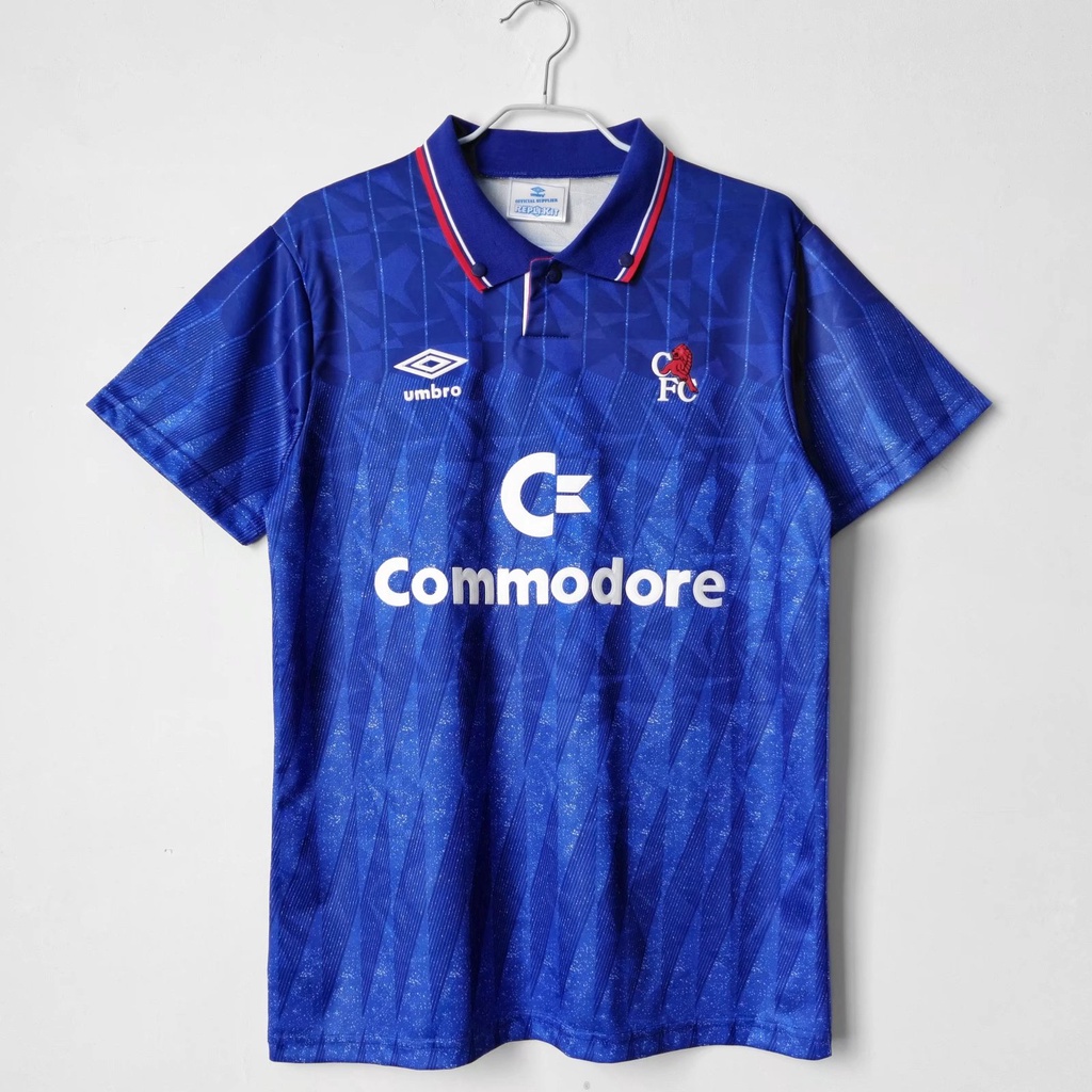 1989-91 Season Chelsea Home Retro Jersey Sports Football Jersey