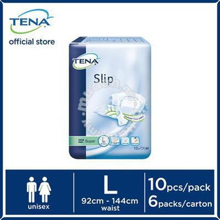 Tena Super Adult diaper / diapers ( L ) Proskin  - 1 bags x 10 pieces
