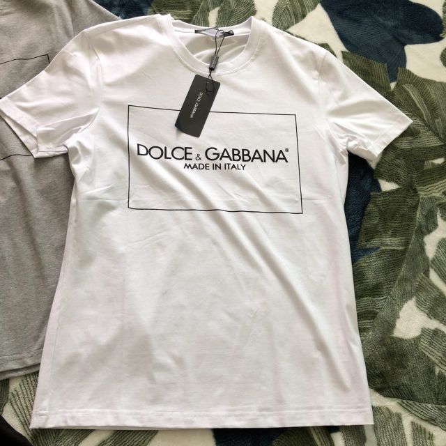 DOLCE & GABBANA T-SHIRT MEN WOMEN STYLE | Shopee Malaysia