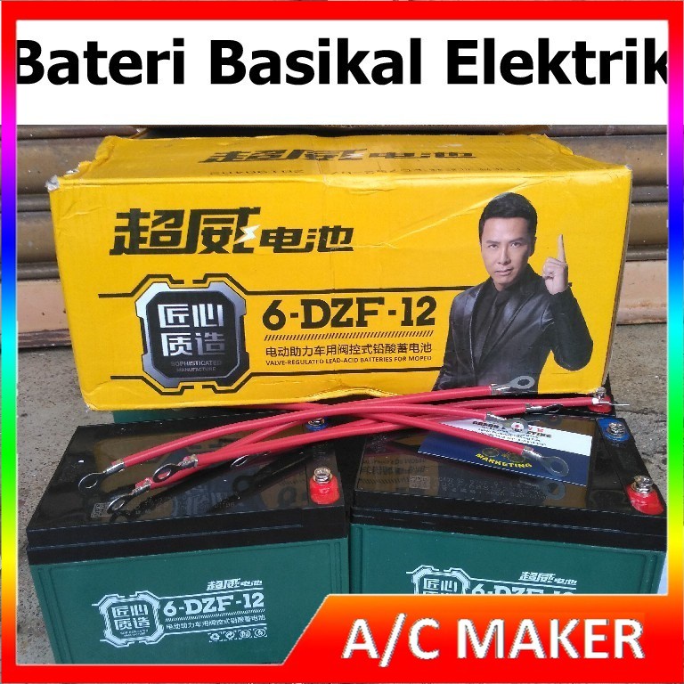 Electric Bike Battery 6 Dzf 12 6 Dzf 20 E Bike Bateri Basikal Elektrik