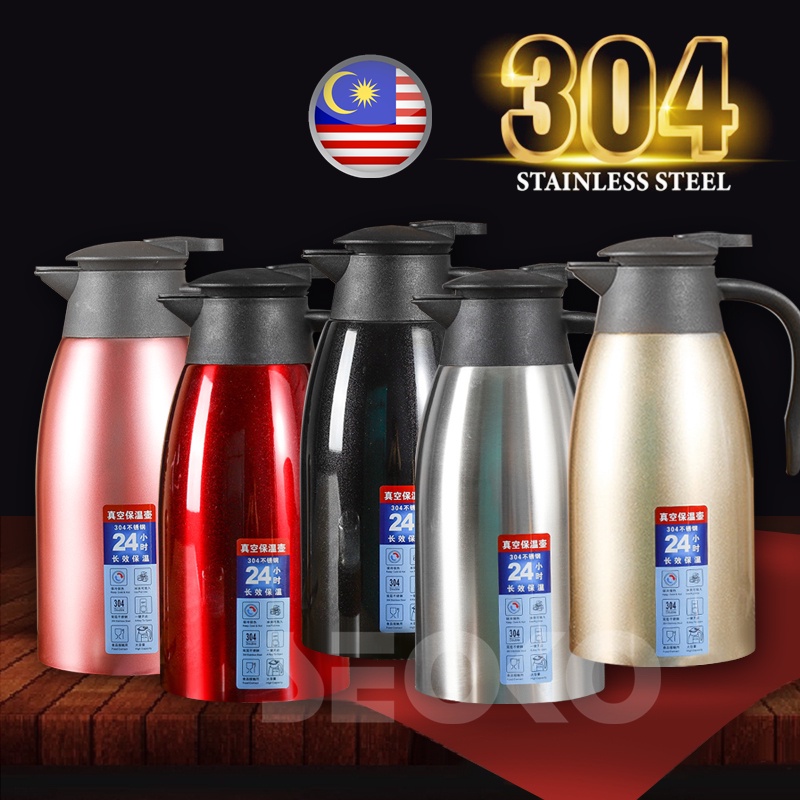 Thermos Flask Stainless Steel 304 Termos Air Panas Thermos Bottle Mug