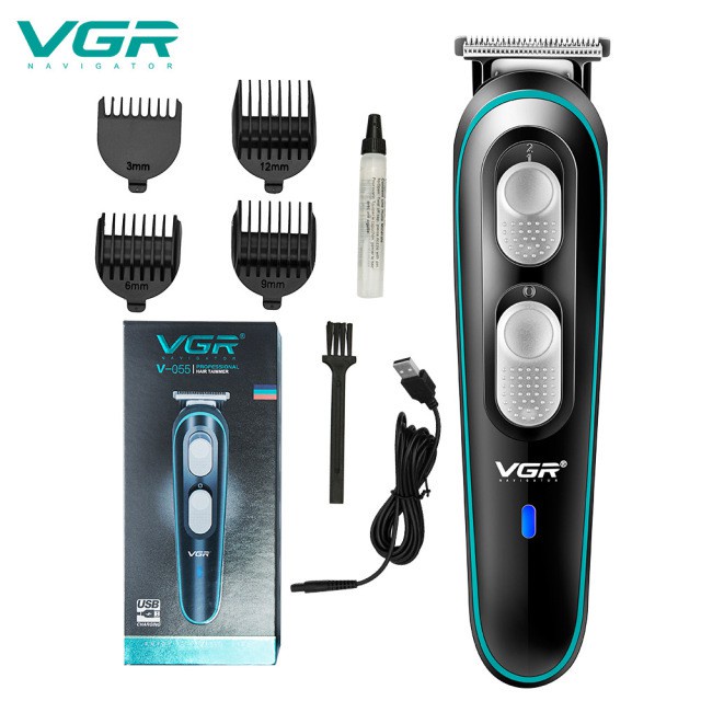 Original VGR V-055 Zero Adjustable Professional Rechargeable Hair trimmer(READY STOCK MALAYSIA ...