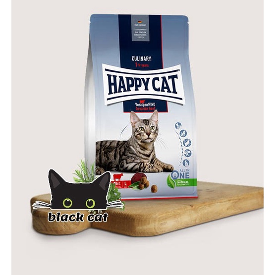 Happy Cat Adult Culinary Voralpen Rind Bavarian Beef 10kg Dry Cat