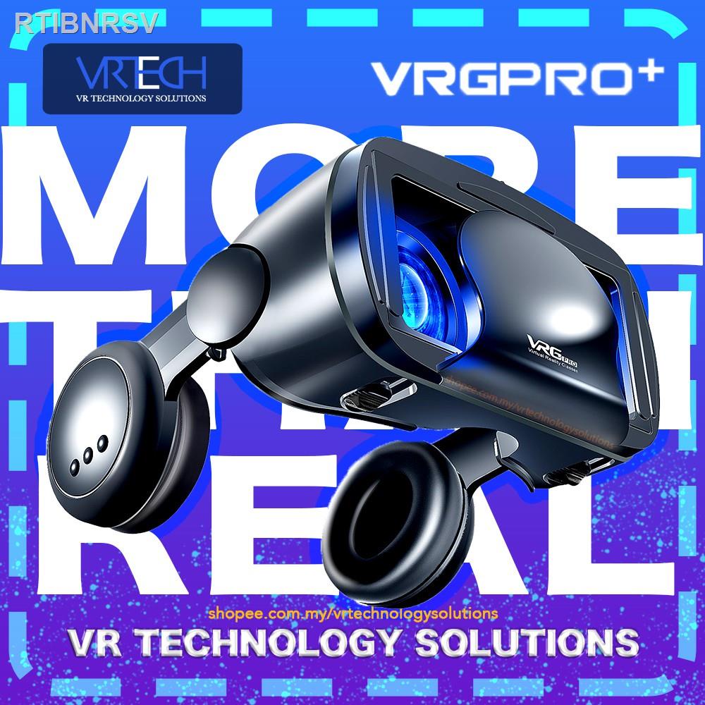 【New stock】✌✴✖☘️ 100% Quality☘️  VRGPRO+ glasses virtual reality 3D glasses mobile phone head mounted helmet 2020