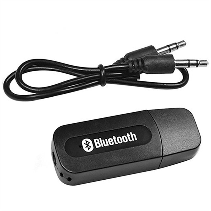 usb bluetooth wireless 3.5 mm stereo audio music receiver adapter dongle aux a2dp