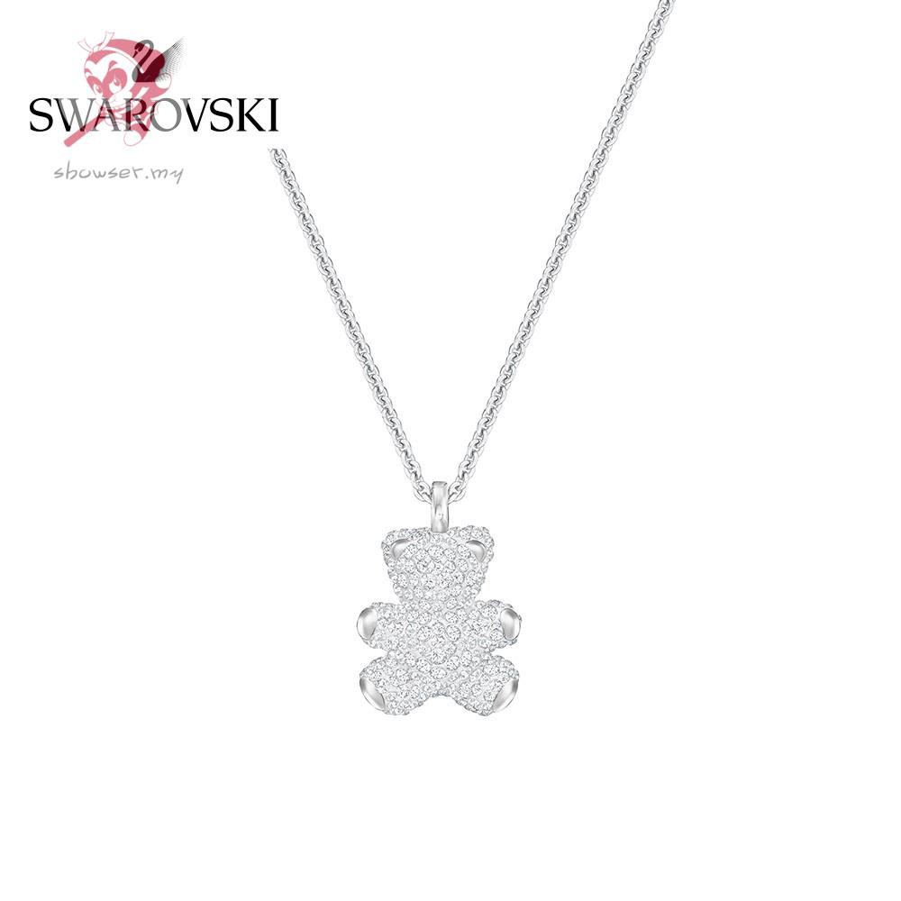 swarovski teddy bear pendant