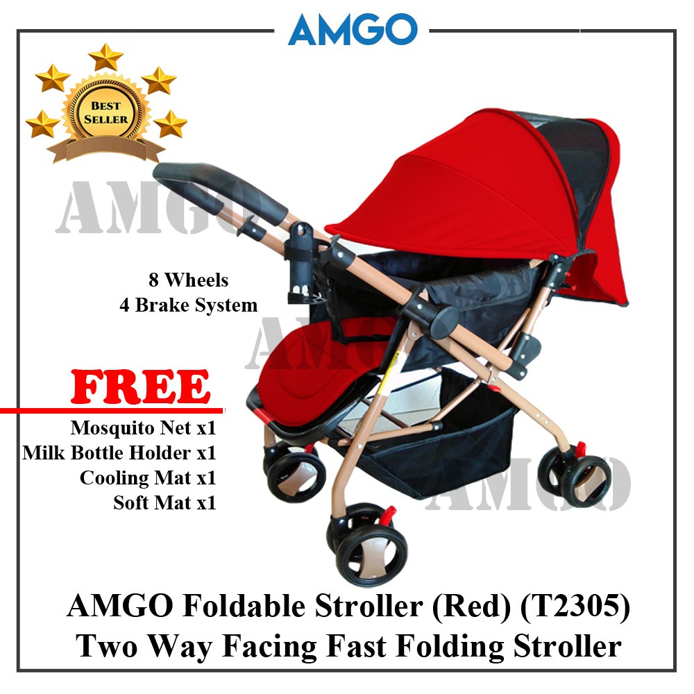 fast folding stroller