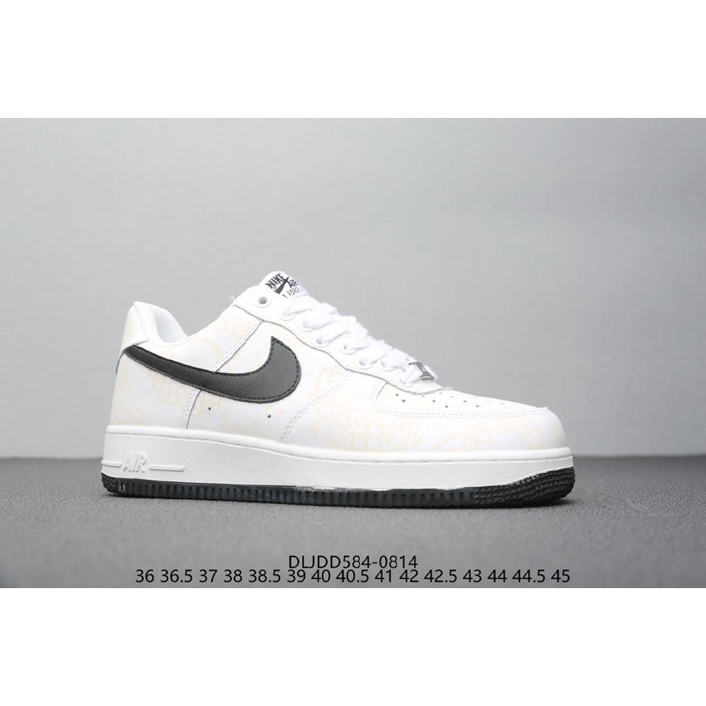 nike air force 1 black and white size 5