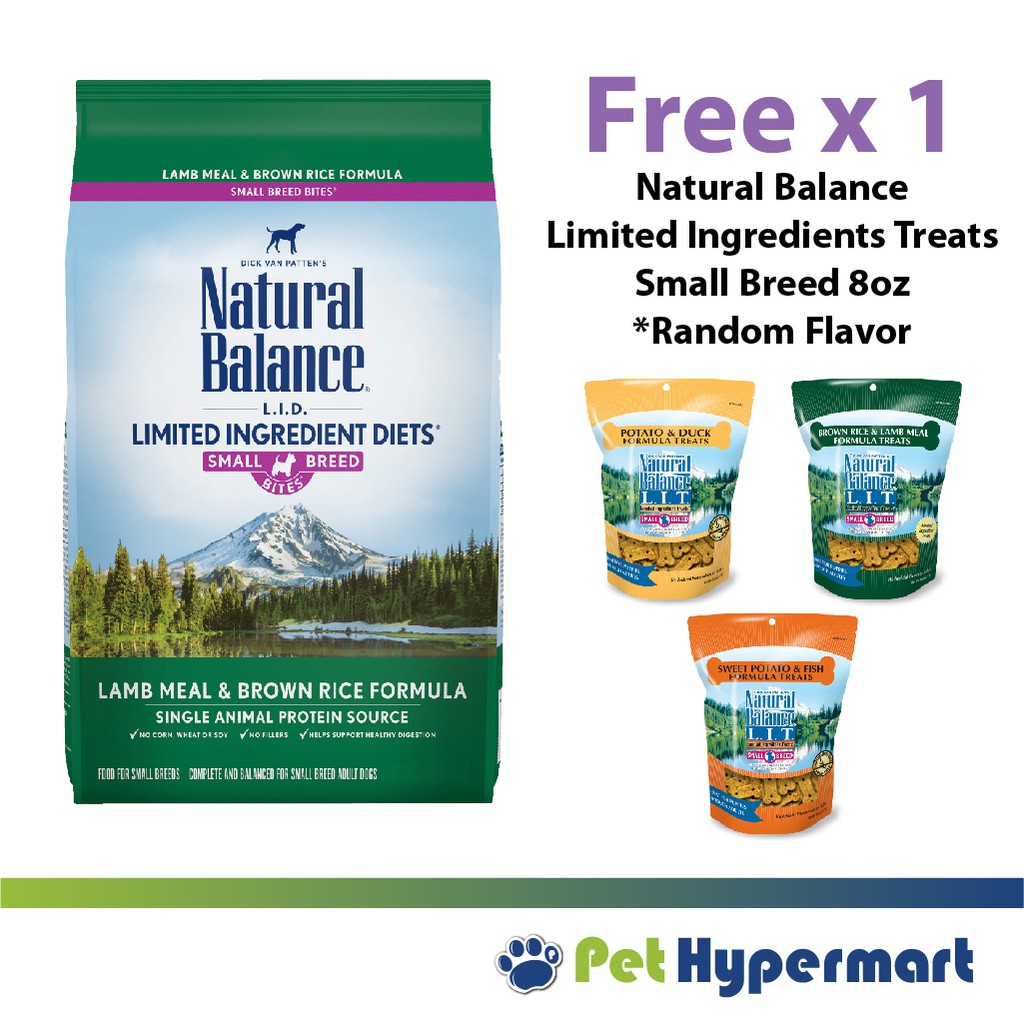 natural balance dog food small breed