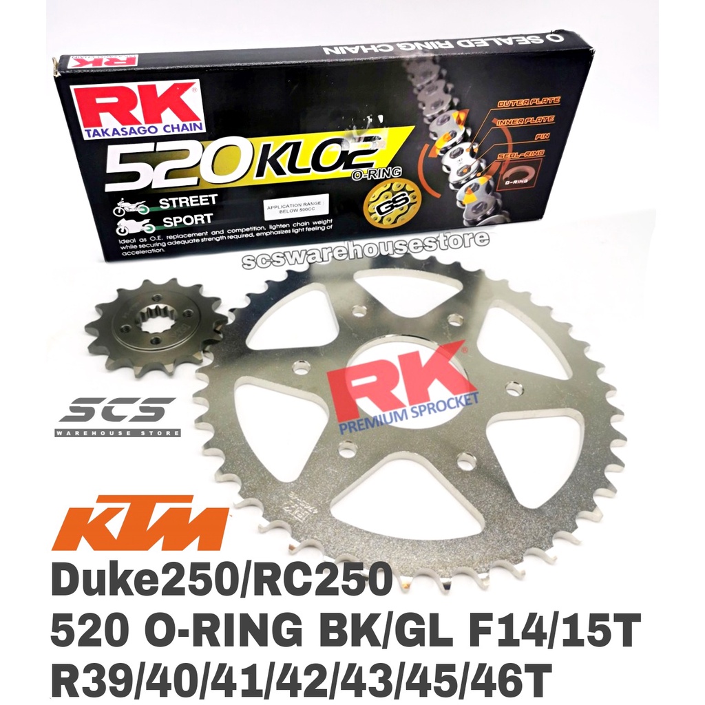 Duke 250 Chain Sprocket Price