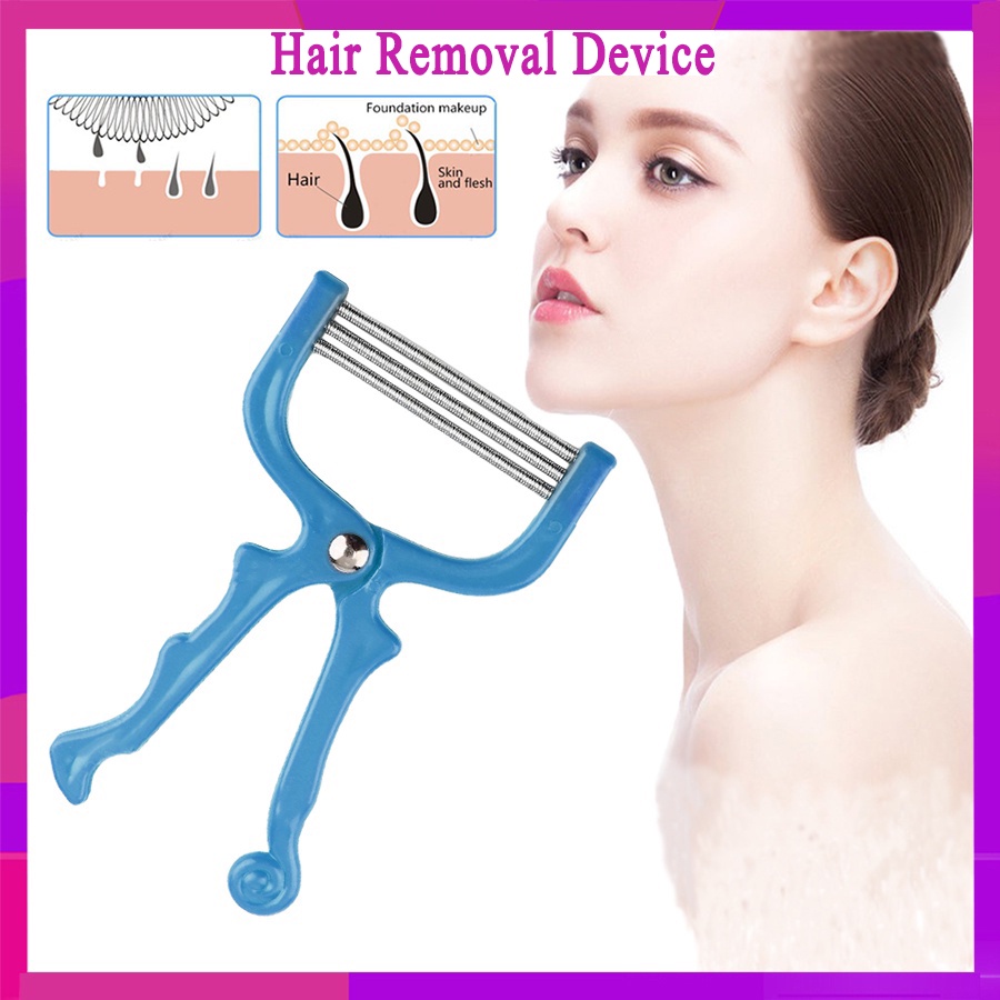 Face Beauty Epilator Handheld Face Hair Remover Spring Roller Women