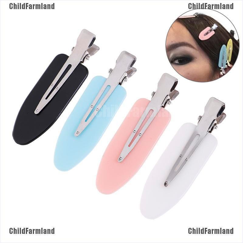Child 4pcs Hair Clip No Bend Hair Bangs Clips No Mark Hair Pin