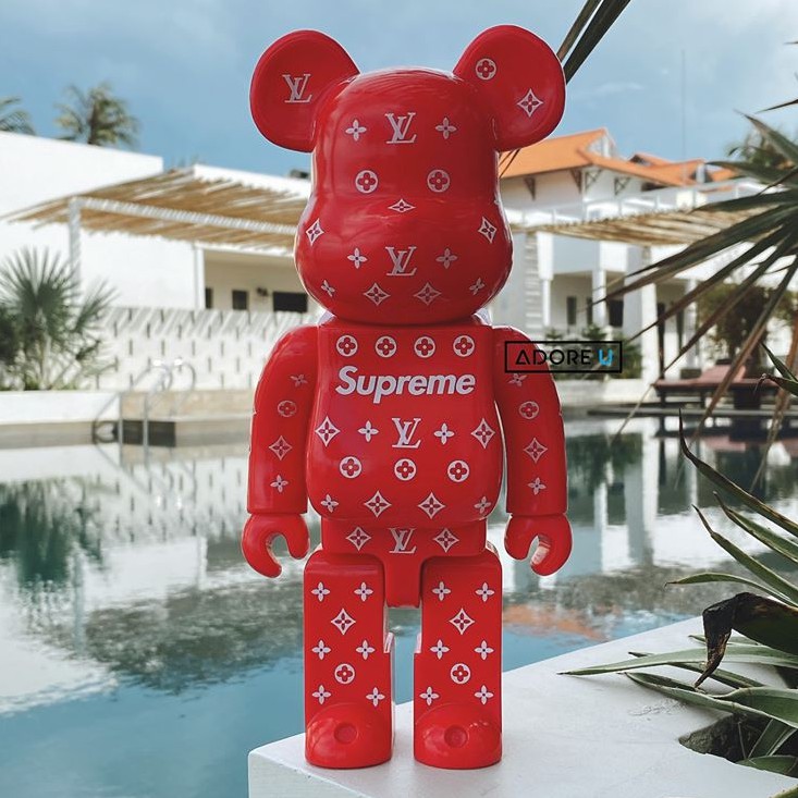 LV Supreme 400% statue | Shopee 