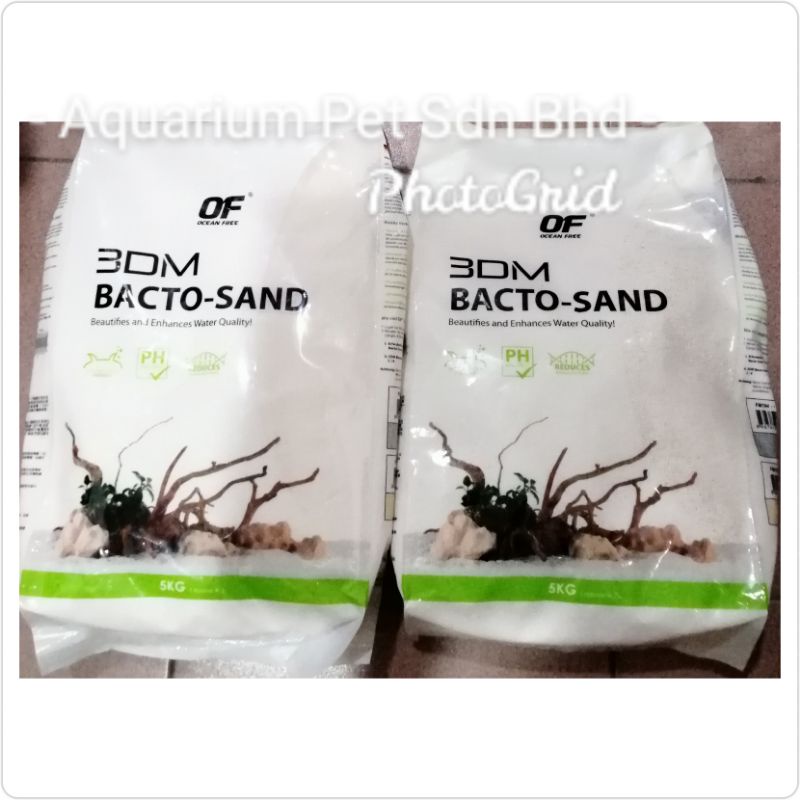 3DM Bacto-Sand 5kg (beautiful and enhances water quality)