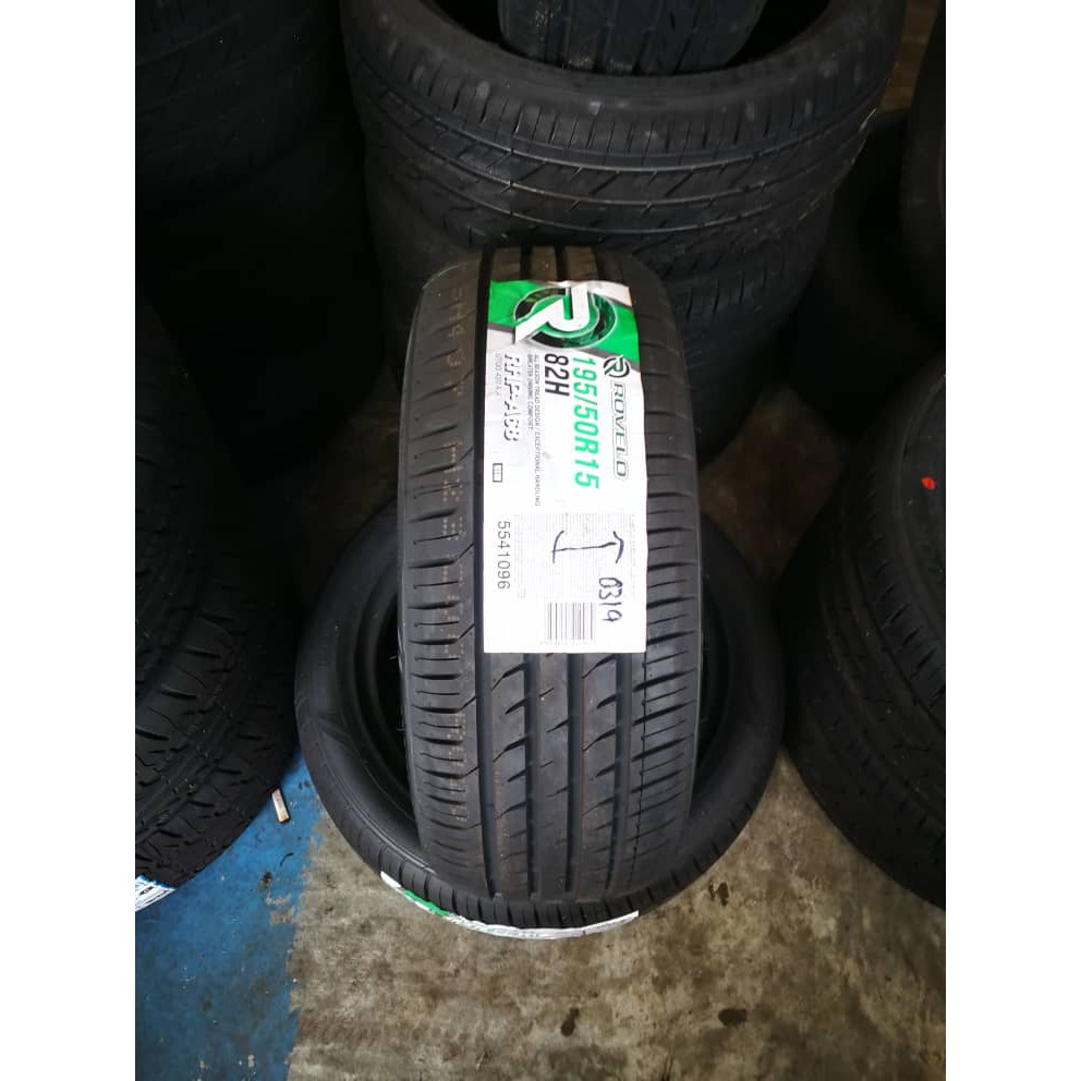 195 50 15 Rovelo New Tyre Shopee Malaysia