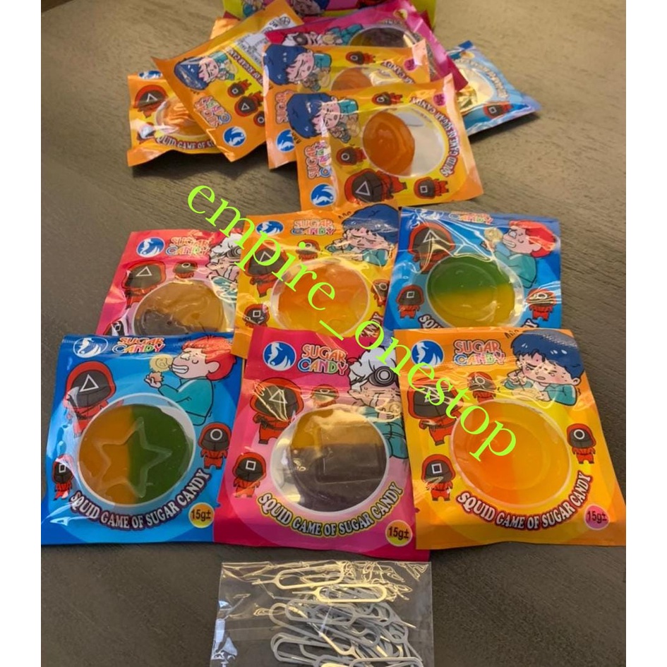 (ViRaL) *Hot Item* Halal Dalgona Game / Squid Game of Sugar Candy 1
