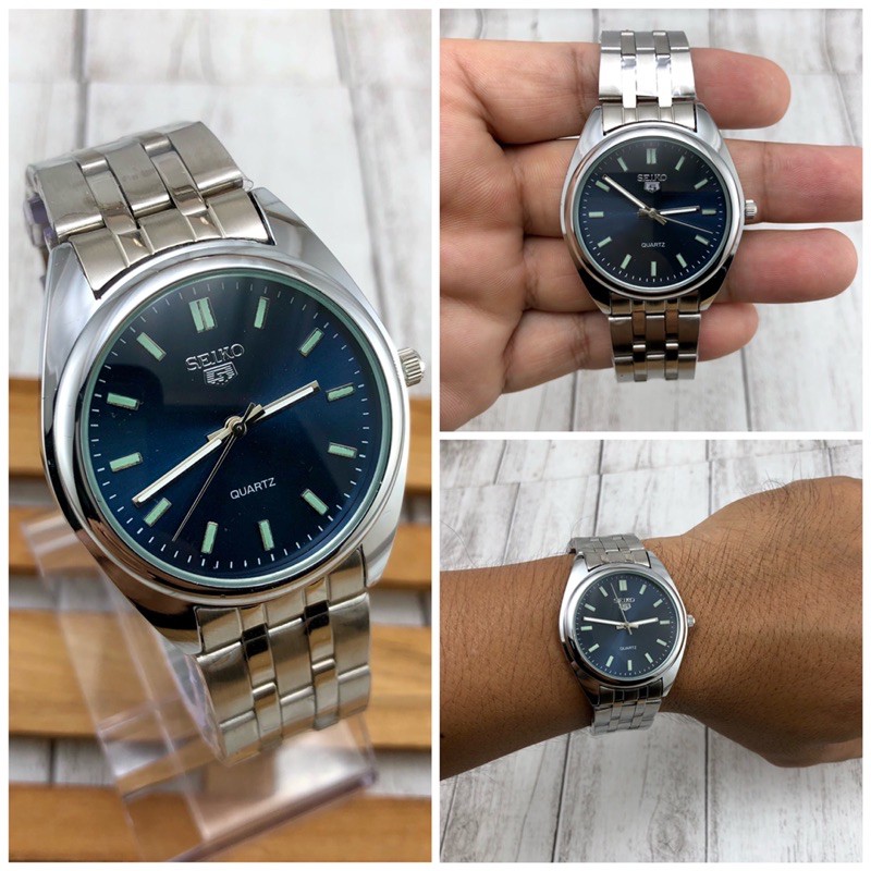 JAM MURAH) Seiko Watch Analog Edition Battery Quartz Trending watches  Stainless Steel Strap Size 38mm | Shopee Malaysia