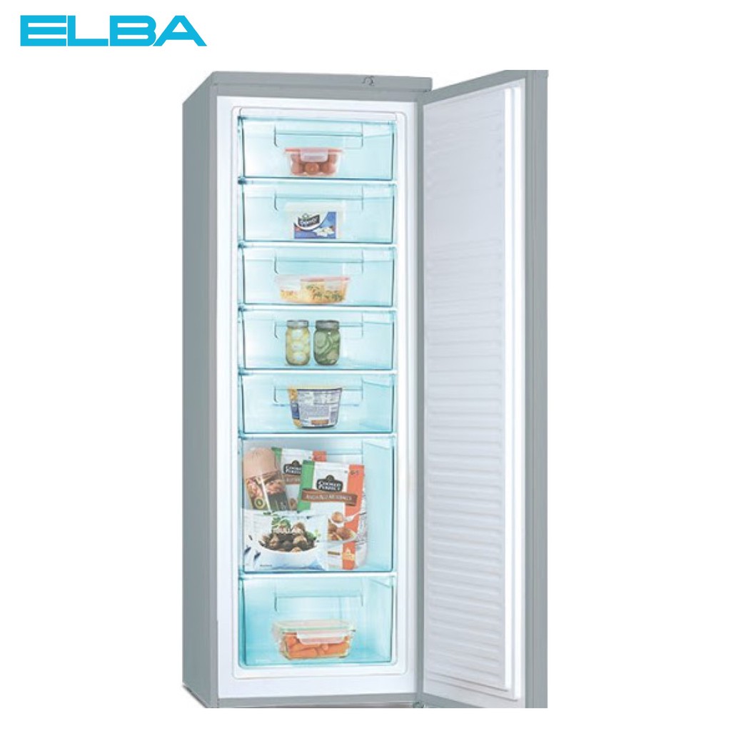 [NEW MODEL ] ELBA UPRIGHT FREEZER 220L EUFJ2217(SV) ELBA WARRANTY