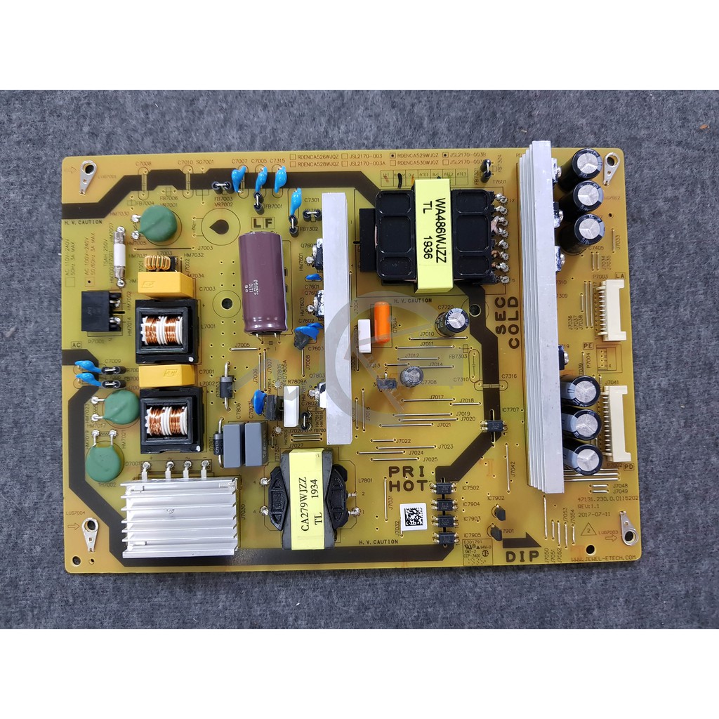 Sharp 4t C50al1x Used Power Board Rdenca529wjqz Jsl2170 003b 4tc50al1x Shopee Malaysia