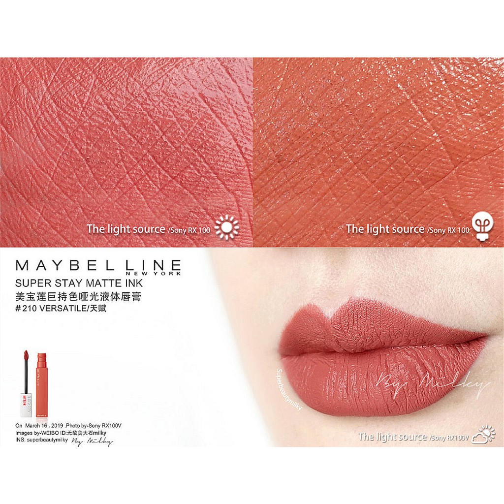 versatile maybelline superstay